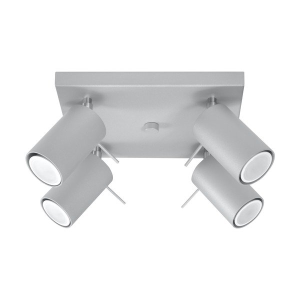 Siva stropna svetilka Sollux Etna Quatre-image-3