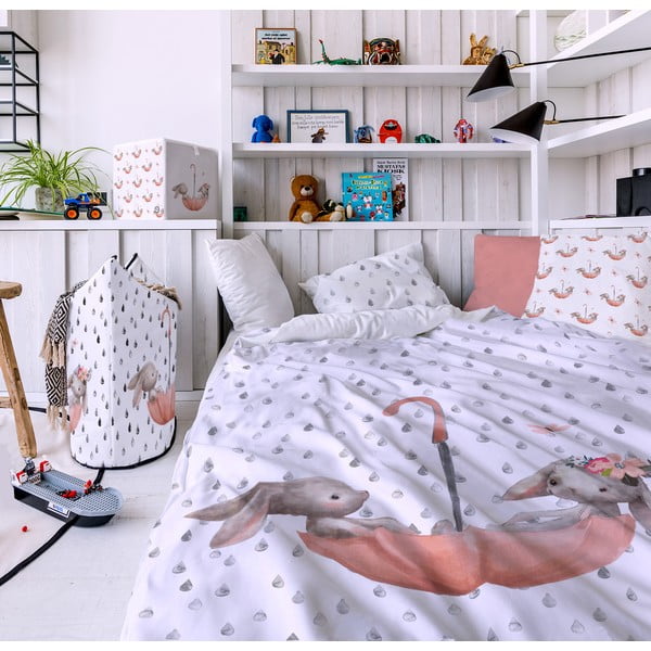 Otroška škatla za shranjevanje Butter Kings Bunnies In The Rain-image-1