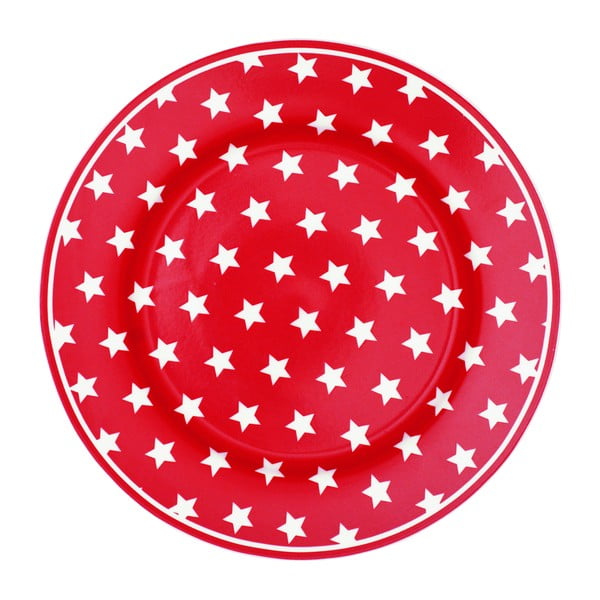 Krožnik Star Red, 20,5 cm