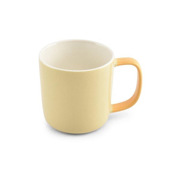 Svetlo rumena skodelica iz porcelana new bone china 370 ml Mae – ONA-image-2