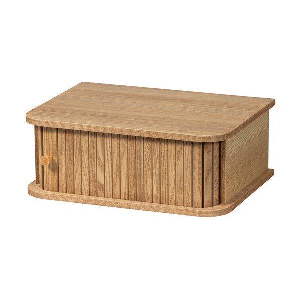 Stenska nočna omarica v borovem dekorju v naravni barvi Jena – WOOOD-image-3