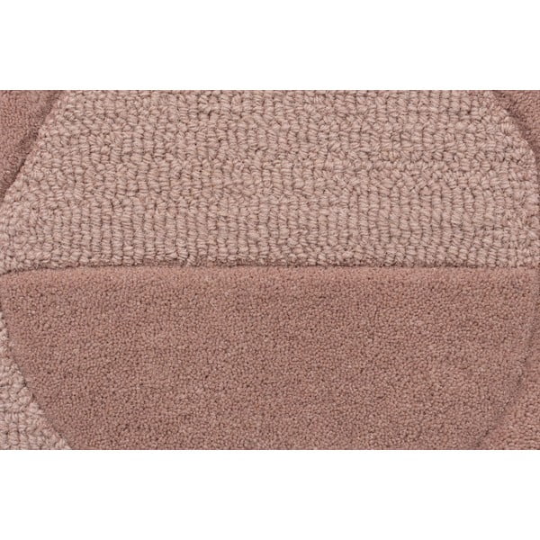 Rožnata volnena preproga Flair Rugs Gigi, 120 x 170 cm-image-3