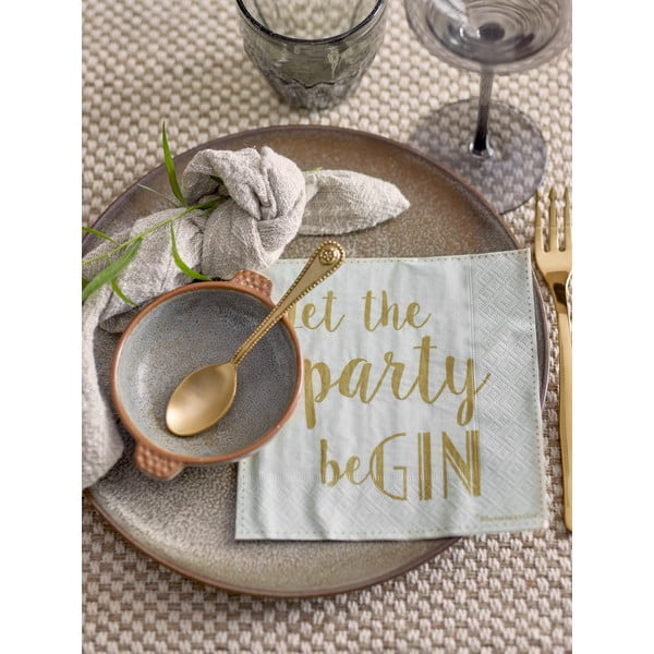 Papirnati prtički v kompletu 30 kos Tedde - Bloomingville-image-1