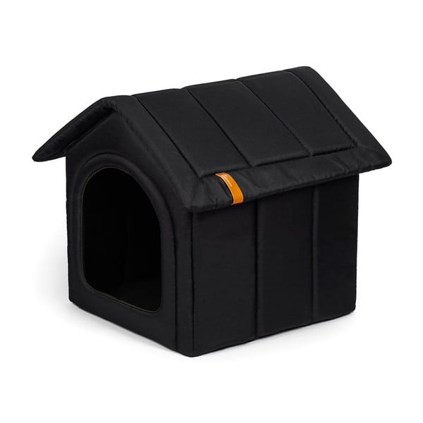 Črna pasja hiška 52x53 cm Home XL - Rexproduct