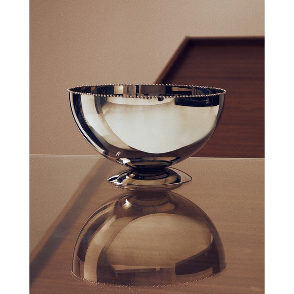 Skleda iz nerjavečega jekla v srebrni barvi ø 25,5 cm Nirela – Kave Home-image-1