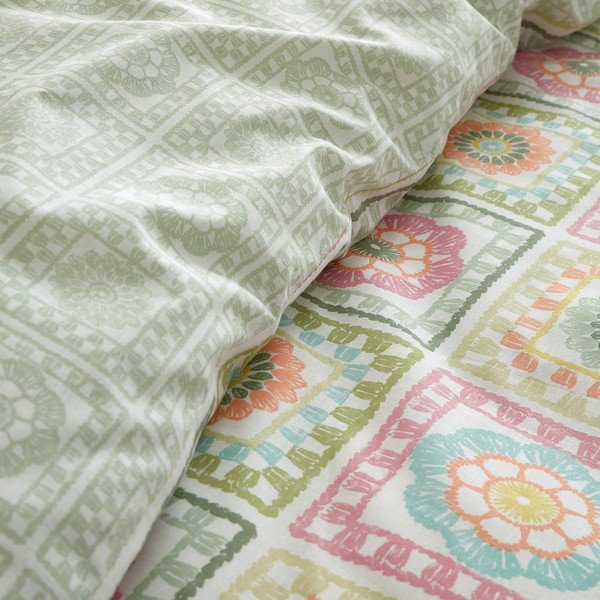 Posteljnina za zakonsko posteljo 200x200 cm Crochet Print – Catherine Lansfield-image-4