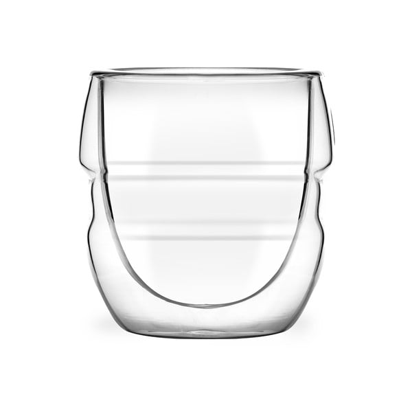 Steklene skodelice v kompletu za espresso z dvojno steno 2 ks 70 ml Sferico – Vialli Design-image-2