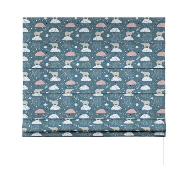 Moder otroški gubani rolo 170x160 cm Magic - Yellow Tipi-image-3