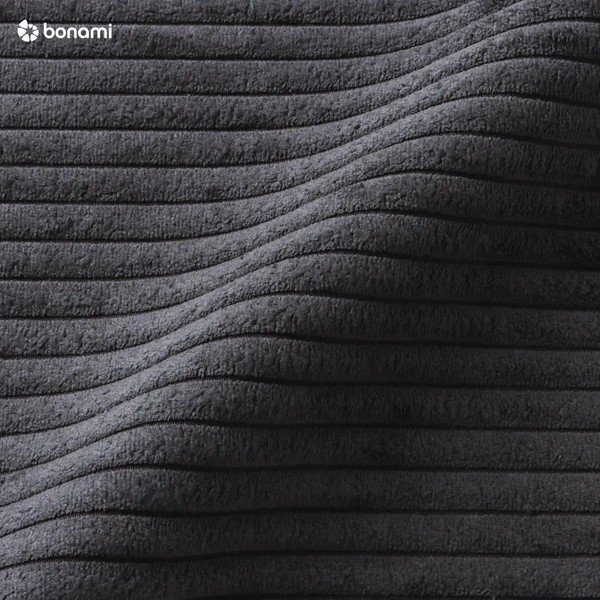 Antracitno siva oblazinjena postelja brez letvenega dna 120x200 cm Mattis – Meise Möbel-image-4