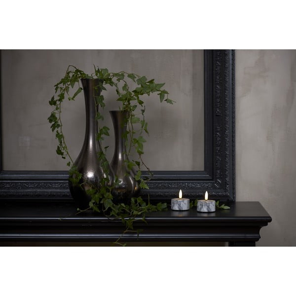 LED sveče v kompletu 2 ks (višina 6 cm) Flamme Marble – Star Trading-image-4