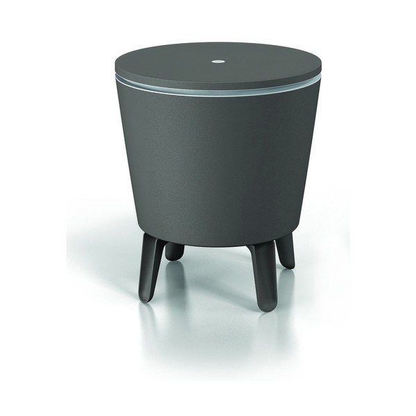 Plastična okrogla vrtna miza s prostorom za led ø 49,5 cm Cool – Keter-image-2