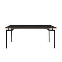 Črna jedilna miza 90x180 cm Alto – Støraa
