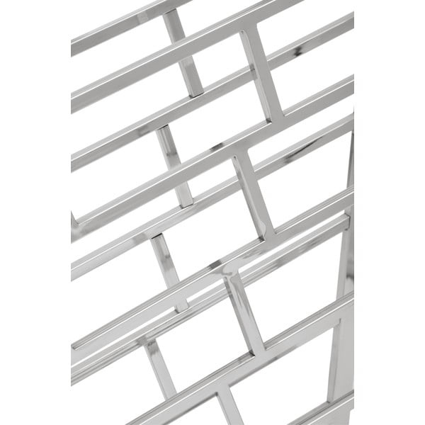 Kovinsko držalo za vino v sijajno srebrni barvi za 24 steklenic Barolo – Premier Housewares-image-2