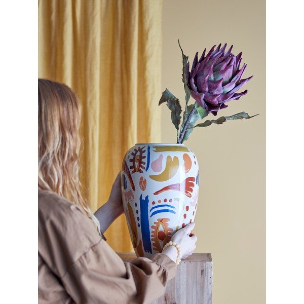 Vaza iz kamenine (višina 32 cm) Horus – Bloomingville-image-1