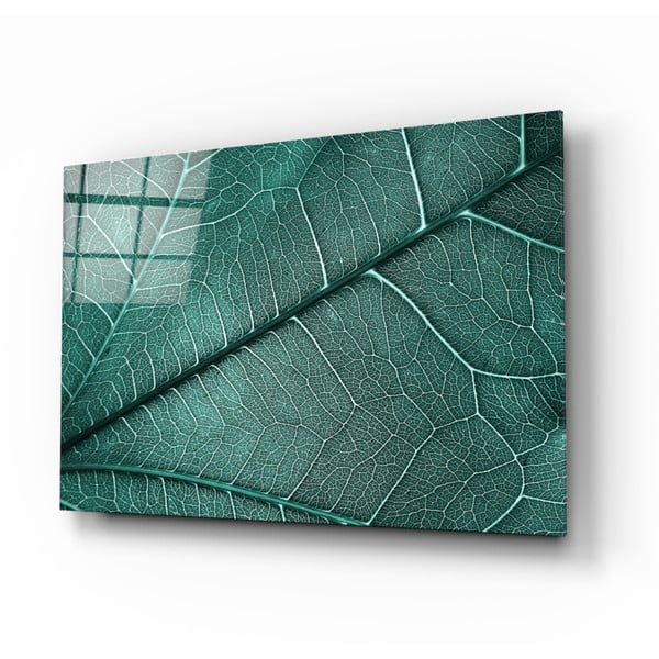 Steklena slika Insigne Leaf Texture, 110 x 70 cm