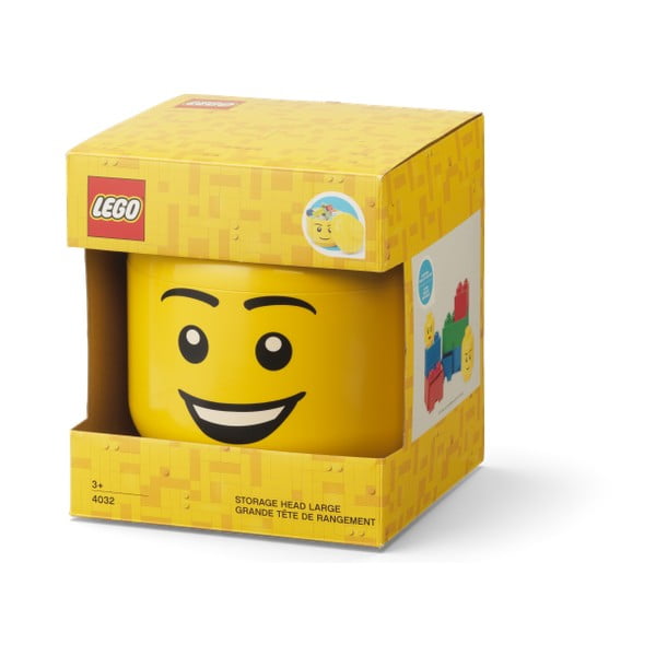 Otroška plastična škatla za shranjevanje Head - LEGO®-image-2