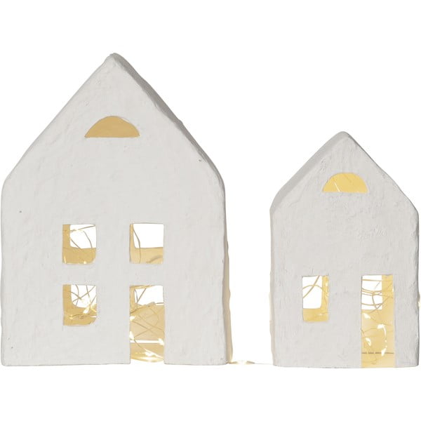 Bela božična svetlobna dekoracija 2 ks Plain – Star Trading