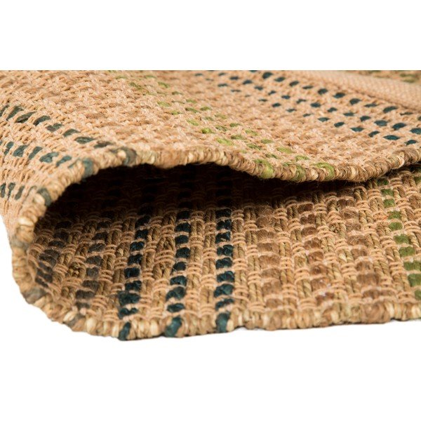 Preproga iz morske trave, jute in bombaža Flair Rugs Modra, 80 x 150 cm-image-2