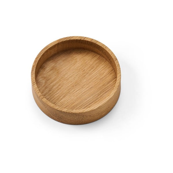 Dekorativna lesena škatla za shranjevanje v naravni barvi ø 11x3 cm Circle S – LIND DNA-image-2