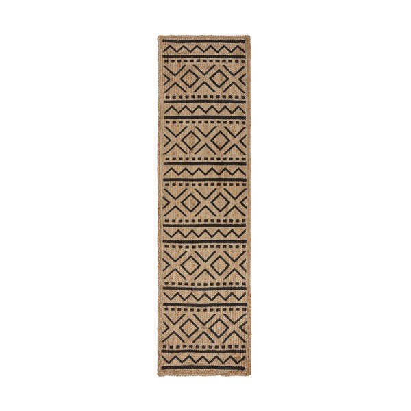 Tekač iz jute v naravni barvi 60x230 cm Luis – Flair Rugs