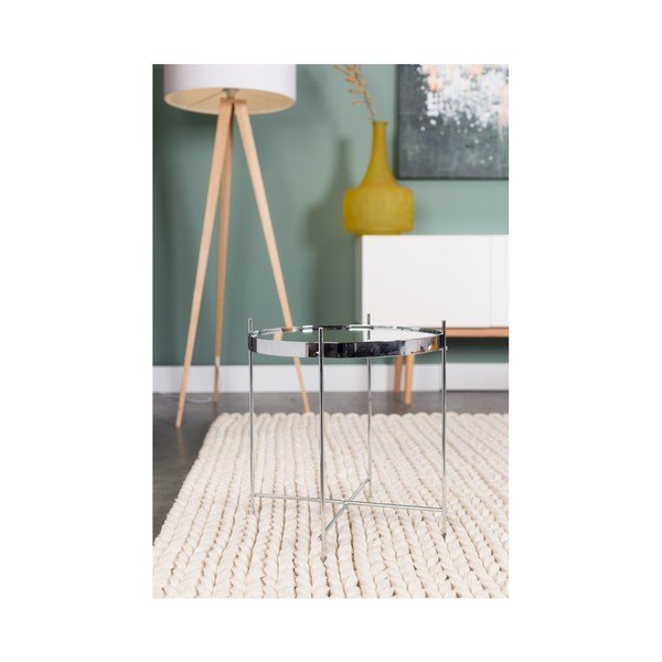 Stranska mizica v srebrni barvi Zuiver Cupid-image-1