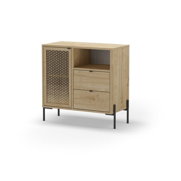 Omarica v hrastovem dekorju 80x80 cm Inca – Marckeric-image-3