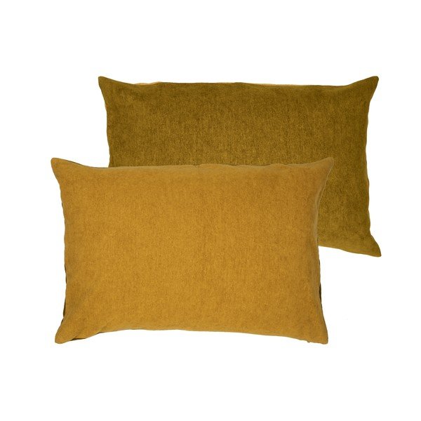Rumen okrasni vzglavnik z visoko vsebnostjo bombaža Södahl Klara, 40 x 60 cm-image-2