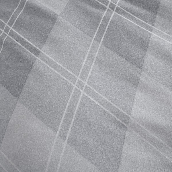 Siva posteljnina 135x200 cm Argyle - Catherine Lansfield-image-4