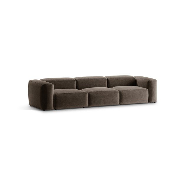 Rjava sedežna garnitura 364 cm Bergamo – Cosmopolitan Design-image-2