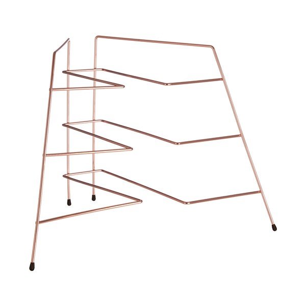 Bakrena kovinska dodatna kuhinjska polica 37x25 cm Rowan – Premier Housewares
