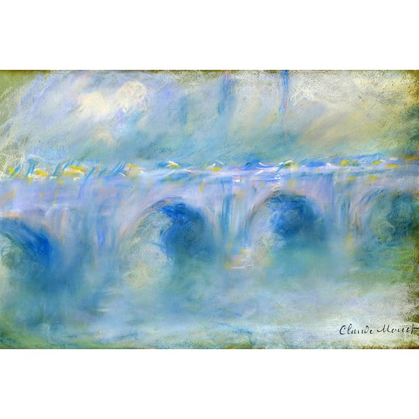 Reprodukcija slike Claude Monet - Le Pont de Waterloo, 90 x 60 cm