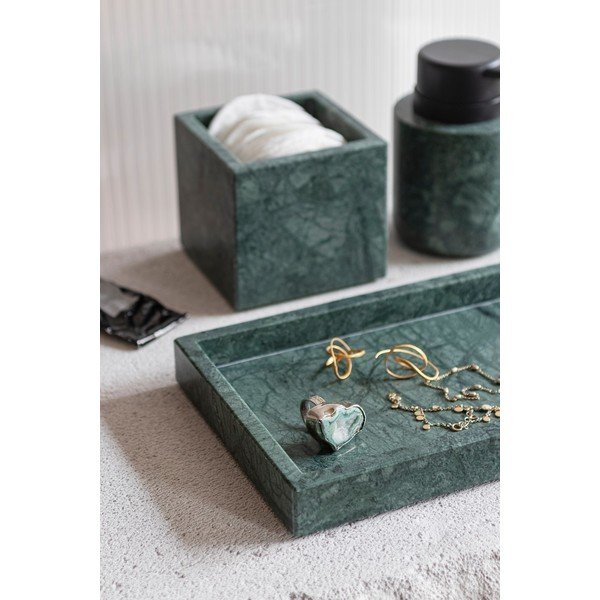 Marmorni dekorativni pladenj 16x31 cm Marble – Mette Ditmer Denmark-image-1