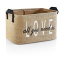 Košara za shranjevanje iz jute 30x22x30 cm – Mioli Decor