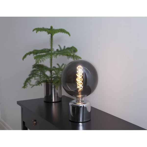 Noga svetilke v srebrni barvi 10 cm Glans – Star Trading-image-2