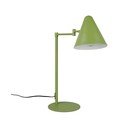 Zelena namizna svetilka z upogljivo konstrukcijo (višina 50,5 cm) Cosima – Trio