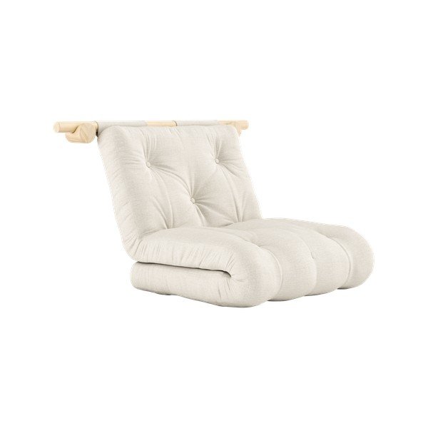 Lanen fotelj v naravni barvi Hooked – Karup Design