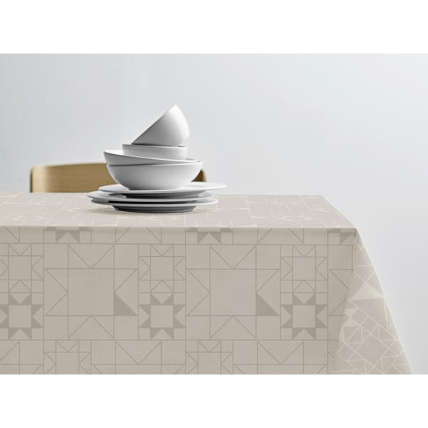 Namizni prt iz damasta 140x220 cm Star Damask – Södahl