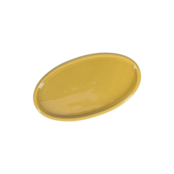 Rumen servirni krožnik iz kamenine Billie – ONA-image-1