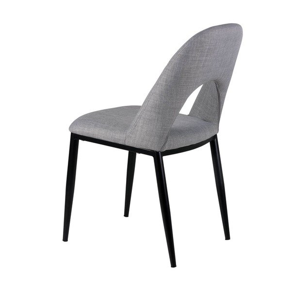 Komplet 2 svetlo sivih jedilnih stolov sømcasa Anika-image-4