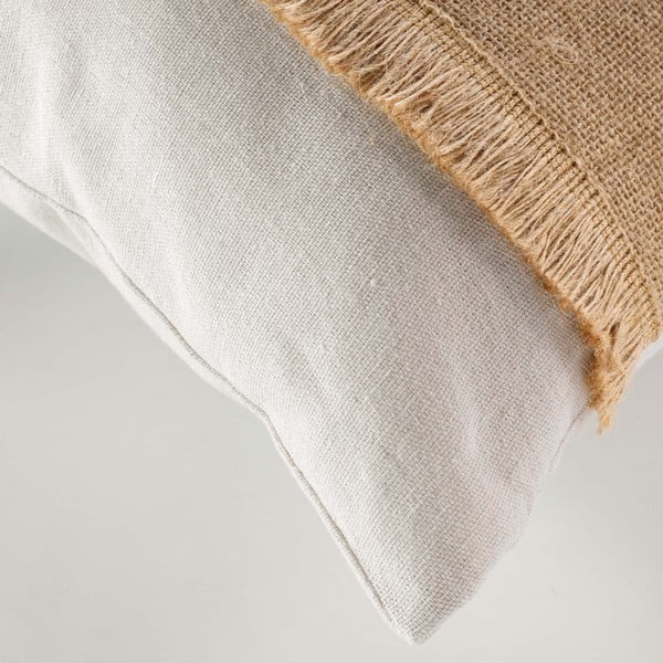 Okrasna blazina iz mešanice jute 45x45 cm Rico – douceur d'intérieur-image-1