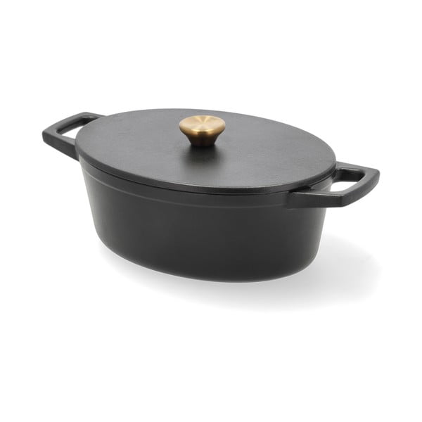 Litoželezen lonec s pokrovko za indukcijsko ploščo 3,8 l – Holm