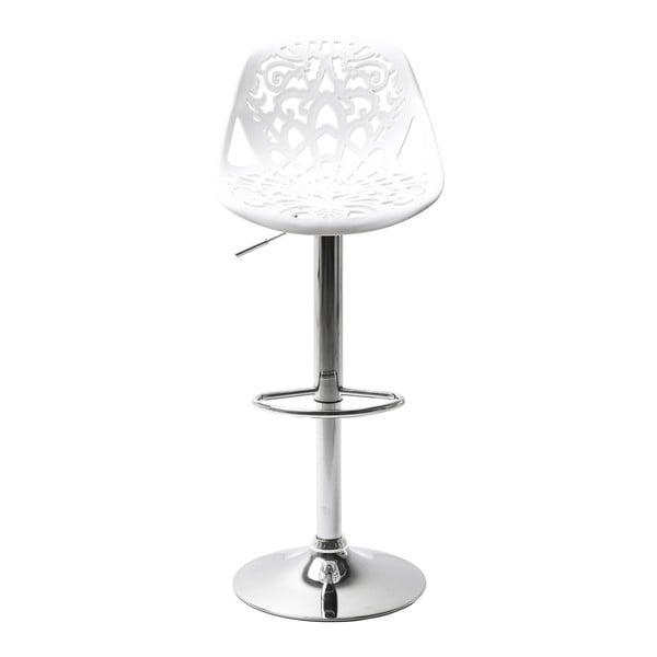 Beli barski stol Kare Design Ornament