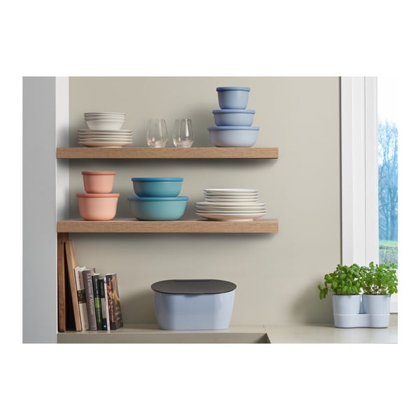 Plastičen cvetlični lonec za zelišča/samozalivalni ø 13,5 cm Hydro Herbs – Mepal-image-1