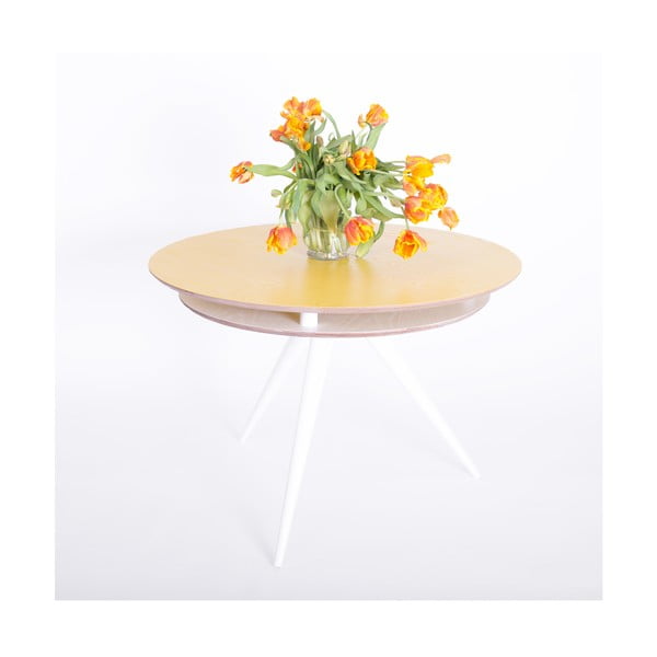 Rumena jedilna miza Ragaba Triad-image-2