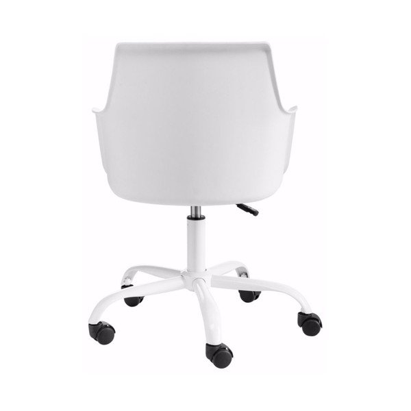 Beli nastavljivi pisarniški stol Støraa Leslie-image-2