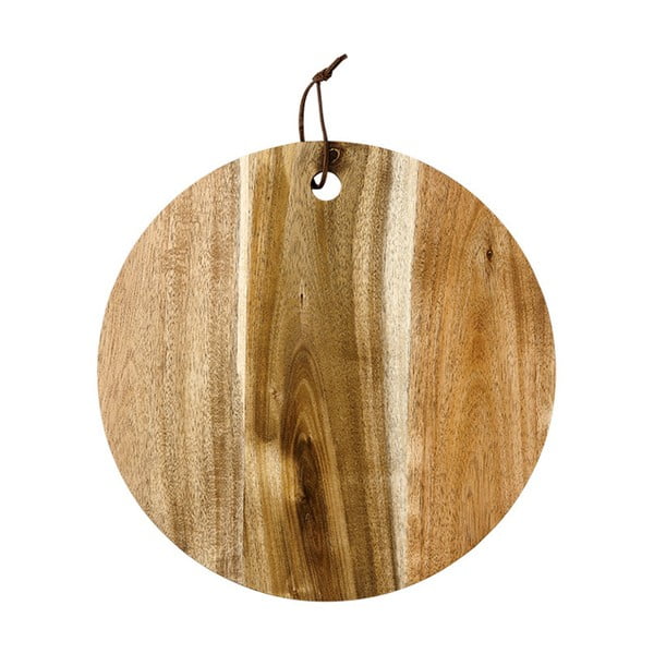 Ladelle servirna deska iz akacijevega lesa, ⌀ 30 cm