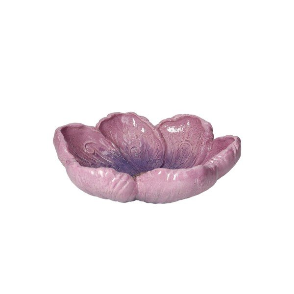 Dekorativni pladenj iz poliresina ø 26 cm Flora – Brandani-image-2