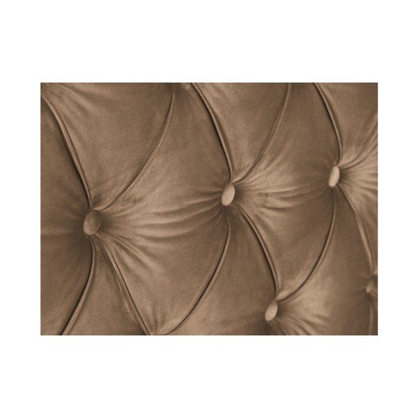 Temno bež vzglavje Mazzini Sofas Cloves, 160 x 120 cm-image-4