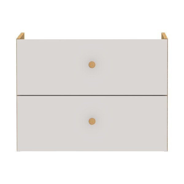 Svetlo siva komponenta s predali 43x33 cm Z Cube - Tenzo-image-1