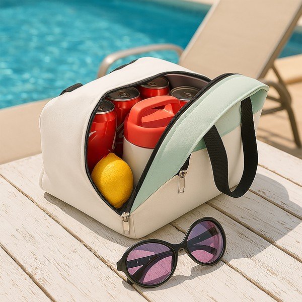 Kremno bela hladilna torba 11 l Termo – Orion-image-1